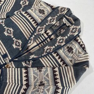 Vtg Flashback Cropped Jacket Women M Southwest Aztec Western Cowgirl Ranch Rodeo